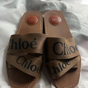 Chloe Brown Sandals